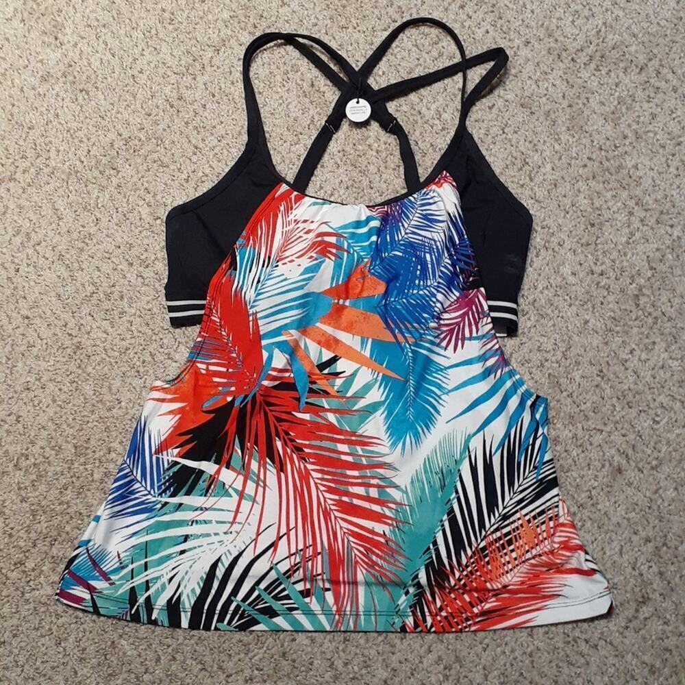 MAKE OFFER ~ ☀️🏖 NWT JAG 34D/DD multi underwire swim tank, $92